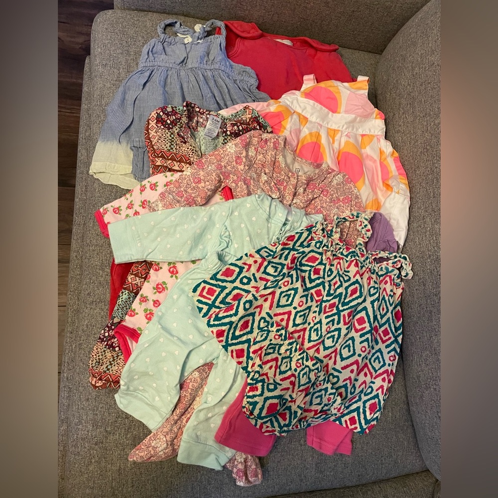 3-6 month girls bundle.